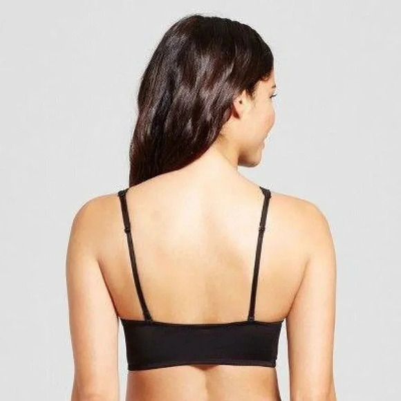 SMALL Maidenform SE1183 1183 Self Expressions Lace Halter Bralette NWT  Ne‎ - Picture 7 of 8